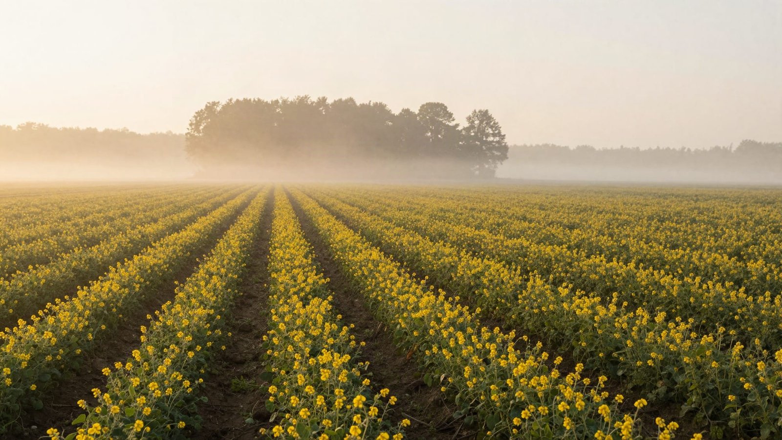 A jackfruit orchard at dawn